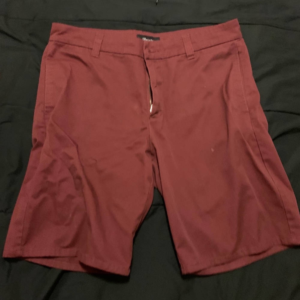 Maroon Braxton Shorts